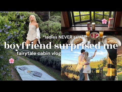 my BF SURPRISED me with a DREAMY countryside getaway ♡ romantic & aesthetic travel vlog!