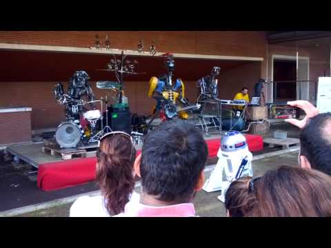 MakerFaireRome 2014 - A Robotic Band