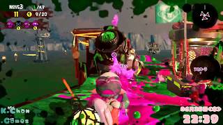 スプラトゥーン２ ライブ実況「サーモンラン その１６」2018.06.28　@Live!