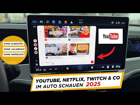 [Anleitung] Youtube & Co im Auto schauen - Kostenlos OHNE Adapter! (z.B. ID7,Passat B9,Audi A5) 2025