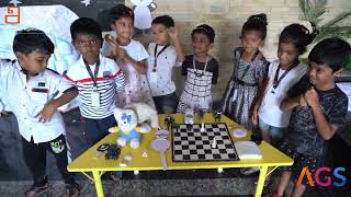 Adithya Global School celebrated Black & White Day For Kindergarten