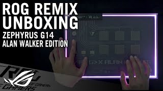 Video thumbnail for ROG Remix unboxing - ROG Zephyrus G14 AW SE | ROG by ROG Global