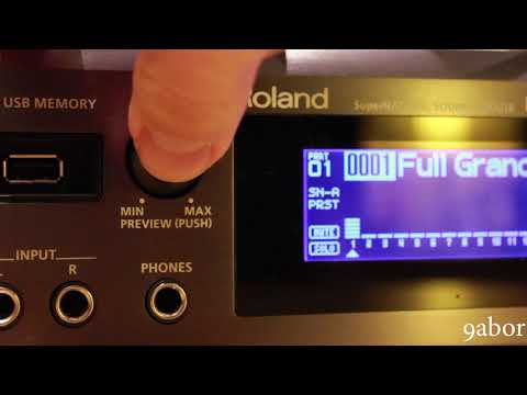Roland INTEGRA-7 SuperNATURAL Sound Module - Preview and Volume - For sale