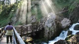 Gollinger Wasserfall (Golling Waterfall) in Austria