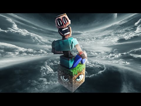 100 DIAS EM UM BLOCO COM MODS DE TERROR no MINECRAFT...