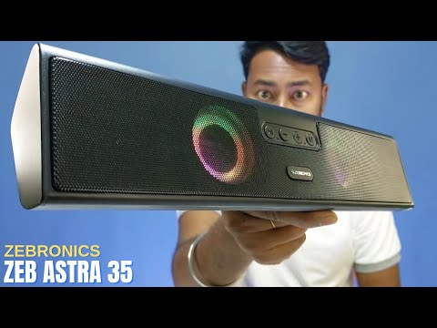 Thumbnail for Zebronics Newly Launched Zeb Astra 35 | Bluetooth Speaker Unboxing & Review | Speaker Under 1000 |