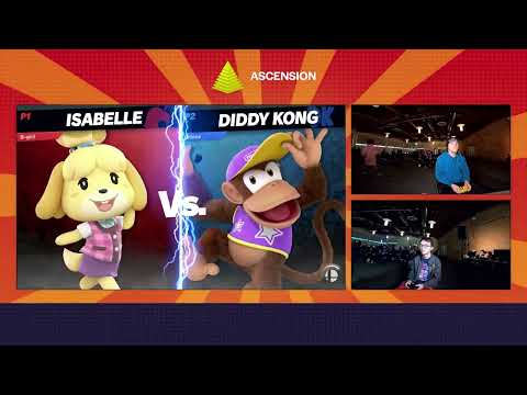 Ascension: November Winners Quarters - B-Rice (Isabelle) vs. Sunshine (Diddy Kong)