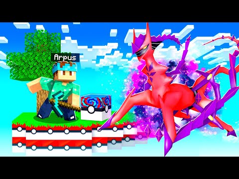 Insane Fusion Pokemon Challenge on Pixelmon Skyblock
