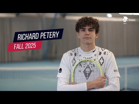 Richard Petery - College Recruiting Video (Fall 2025) | Est. UTR 10.3 (LK 3) |  GPA 3.2