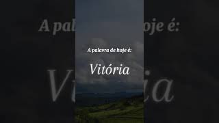 Receba essa palavra de vitória e que Deus te abençoe 