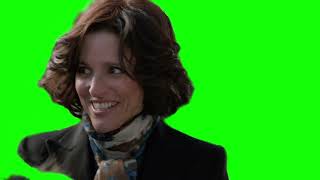 Selina Meyer "what the fuck?" green screen