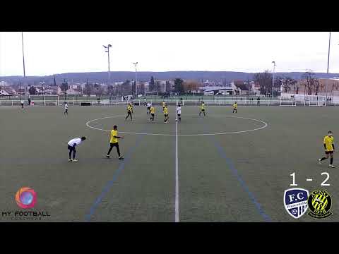 DIMANCHE 29 JANVIER U18 D3 FC FRANCONVILLE - AS NEUVILLE SUR OISE LES BUTS