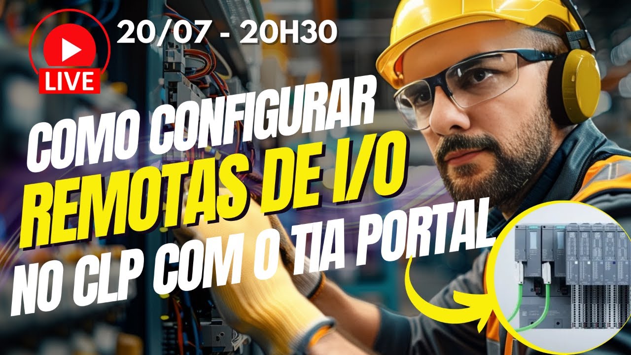COMO CONFIGURAR REMOTAS DE I/O NO CLP NA PRÁTICA COM O TIA PORTAL