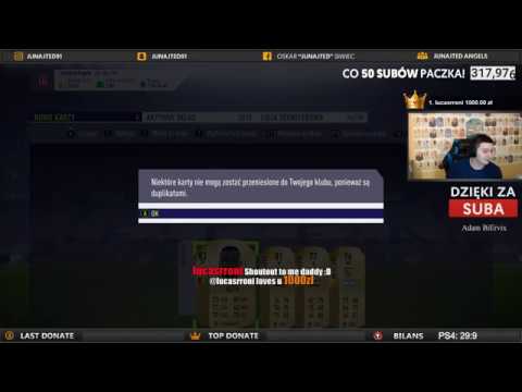 JUNAJTED DOSTAJE 1000 zł DONATE !!! MUSISZ ZOBACZYC REAKCJE