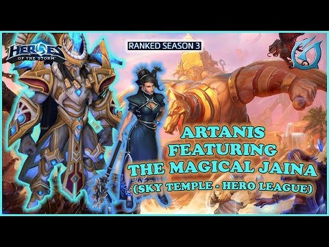 Grubby | Heroes of the Storm | Artanis - Featuring the Magical Jaina - HL S3 - Sky Temple