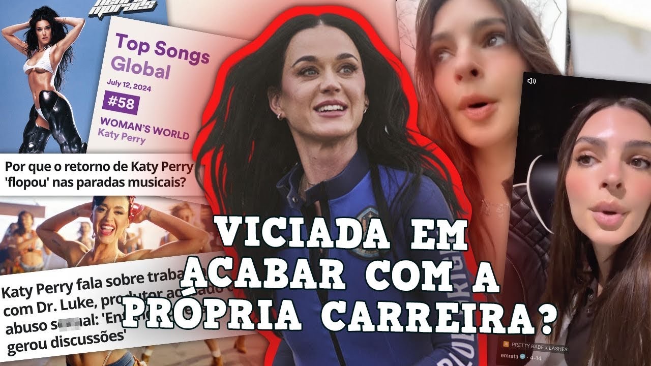 A QUEDA DA KATY PERRY: FOI PRO ESPAÇO PRA ACABAR COM A CARREIRA?