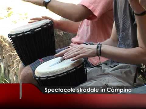 Spectacole stradale în Câmpina
