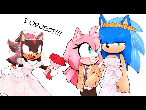 Sonic and Amy's Wedding - Sonic x Amy (Sonamy) Comic Dub Compilation