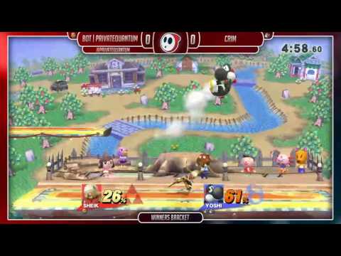 Sweet Spot 3 - Winners Pools - BOT PrivateQuantum (Sheik) vs. Crim (Yoshi)