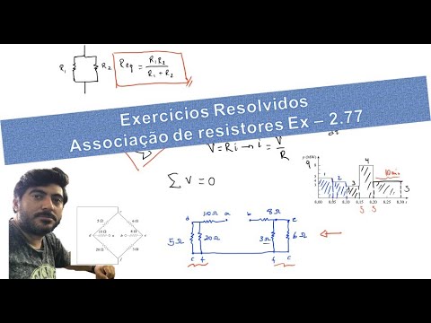 Exercício 2.77 - Associação de resistores - Fundamentos de circuitos elétricos