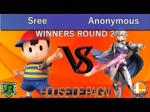 House of Paign X  WINNERS ROUND 2 - Sree (Ness) vs Anonymous Moniker (Corrin, Rosalina)