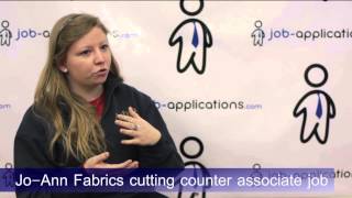 Jo-Ann Fabrics Interview - Cutting Counter Associate