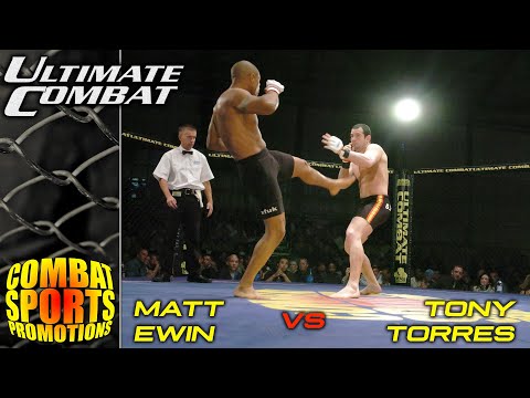Matt Ewin vs Tony Torres - FULL MMA FIGHT - Ultimate Combat X