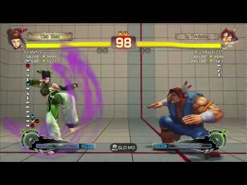 SSF4:AE 2012 -- Xbox Live -- Strafefire (Juri) vs. BuckNasty215 (T.Hawk)