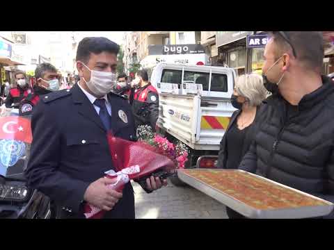 Polise yapılan sürpriz şaka gerçek oldu