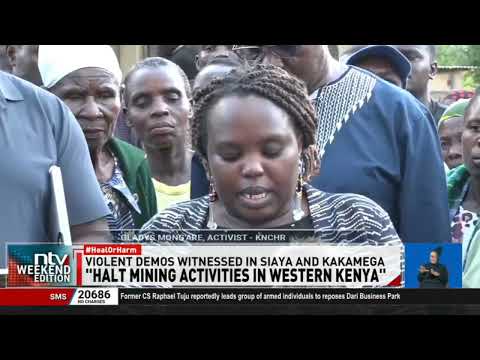 Civil society groups call for immediate halt to gold and mining activities in western Kenya