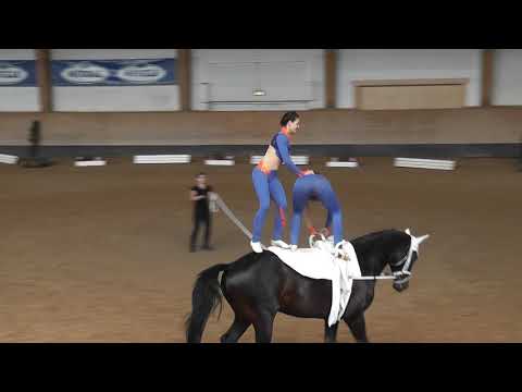 Pferd International München 2019 - Voltigieren - Luisa Horn / Gwendolyn Gröller