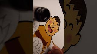 Download lagu Mein Hoon Gian 😍 #shorts #art #drawing #doraemon mp3