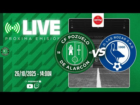 🔴 DIRECTO | CF POZUELO JUVENIL A 🆚 LAS ROZAS CF C | J7