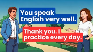 Learn English with 100 Dialogues | Polite Small Talk for Beginners (A1-A2)