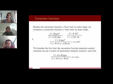 [HoTT/UF 2021] Syntax for two-level type theory