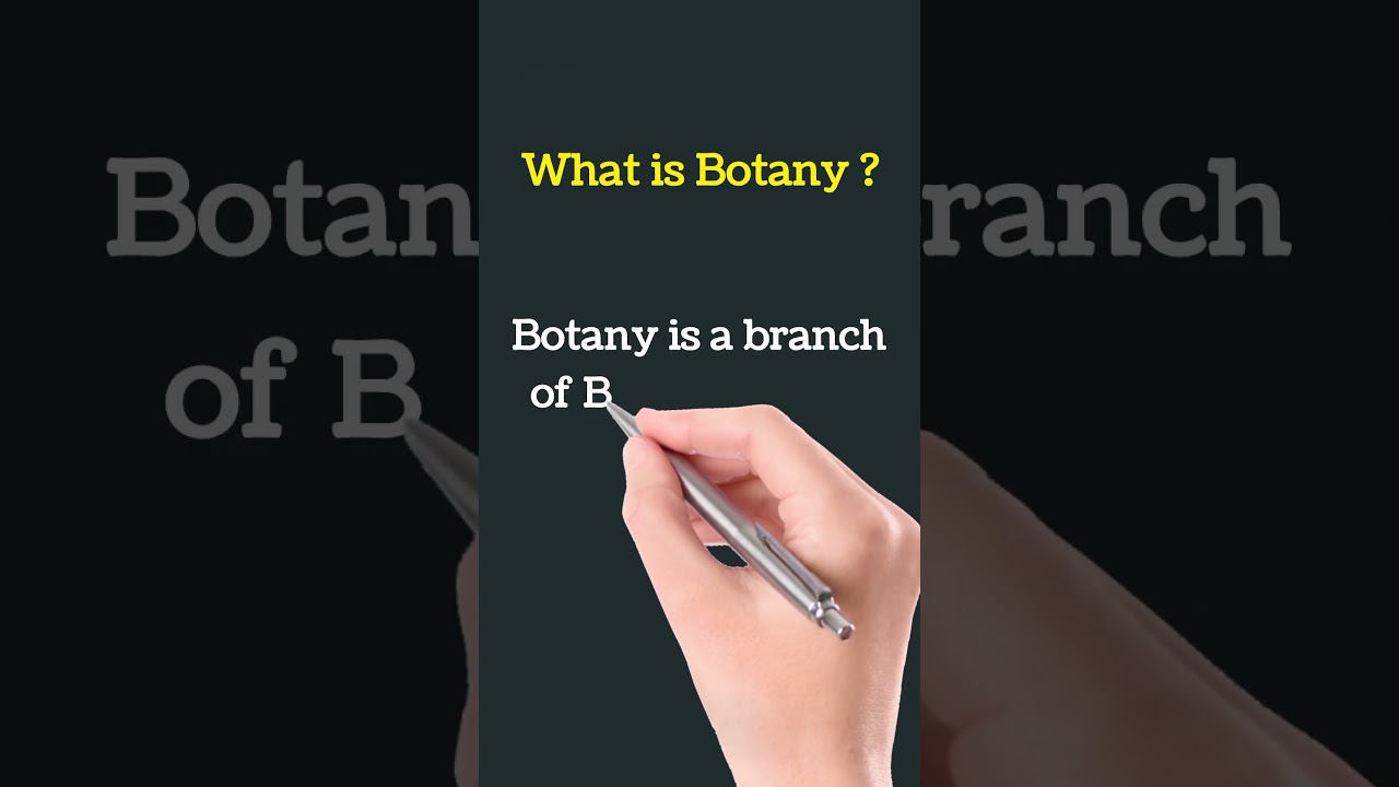 What is Botany | Simple And Easy Definition of Botany | Define Botany | Definitions Wala | 2023