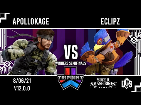Tripoint Smash 108 - Winners Semifinals - ApolloKage(Snake) Vs. Eclipz(Falco)