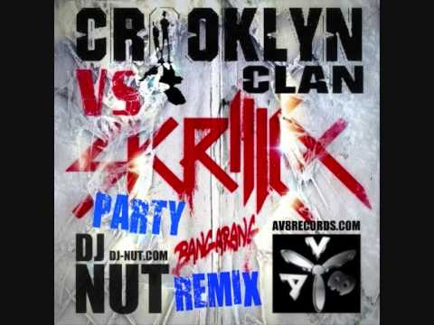 ★100% HIT★ Dj Nut - Bangarang Vs Crooklyn Clan (Party Remix) AV8 Records NYC