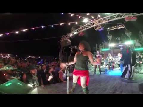 Why Do U Lie? - Liv Warfield - Crossroads Collective live at Burning Man 2014