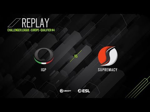 CHALLENGER LEAGUE S10 - QUALIFIER #4 - IGP vs. SUPREMACY