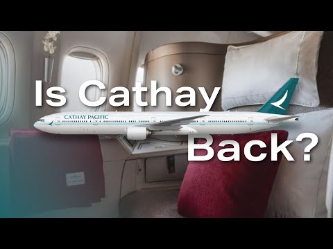 Flying Cathay Pacific's LEGENDARY First Class | Full Flight Review | Boeing 777-300 | OLD but GOLD