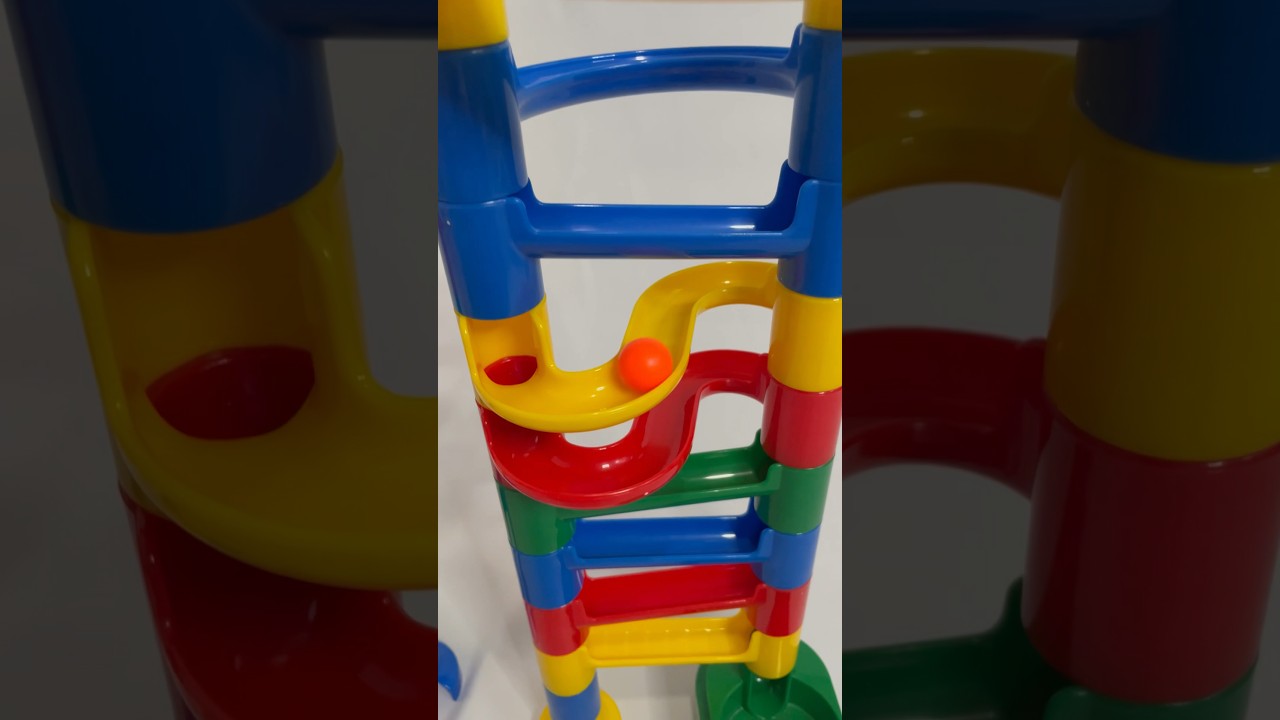 Marble Run Race  ASMR#marblemachine #marblemania #marblerace #くみくみスロープ