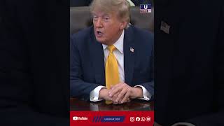 U.S. President Donald Trump told reporters on Friday that the United States may hit Iran's Pickaxe