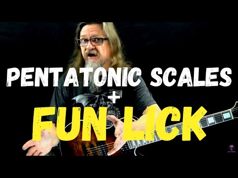 3 Note Per String Pentatonic Scales + Fun Lick