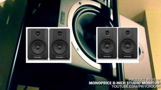 Video thumbnail for Review of the World's CHEAPEST Studio Monitors from Monoprice by Pri yon Joni