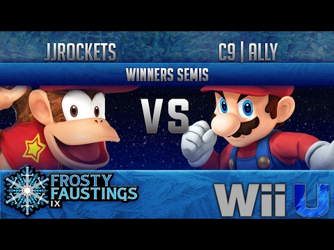 FFIX Smash 4 WINNERS SEMIS - JJROCKETS (Diddy Kong) vs C9 | Ally (Mario)