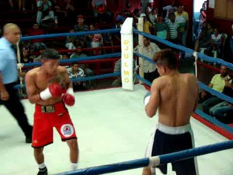 José "Puma" Alfaro  Vs. Juan Cabrera 1er round