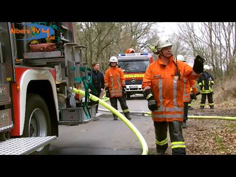 Feuerwehr Esens im Einsatz in Dunum