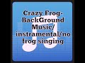 Crazy Frog- BackGround Music/instramental/no frog singing