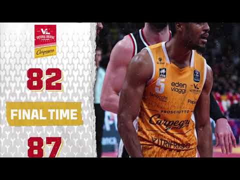 [Sintesi] 12^ giornata Serie A 22/23: Carpegna Prosciutto Basket Pesaro - Virtus Segafredo BO 82-87